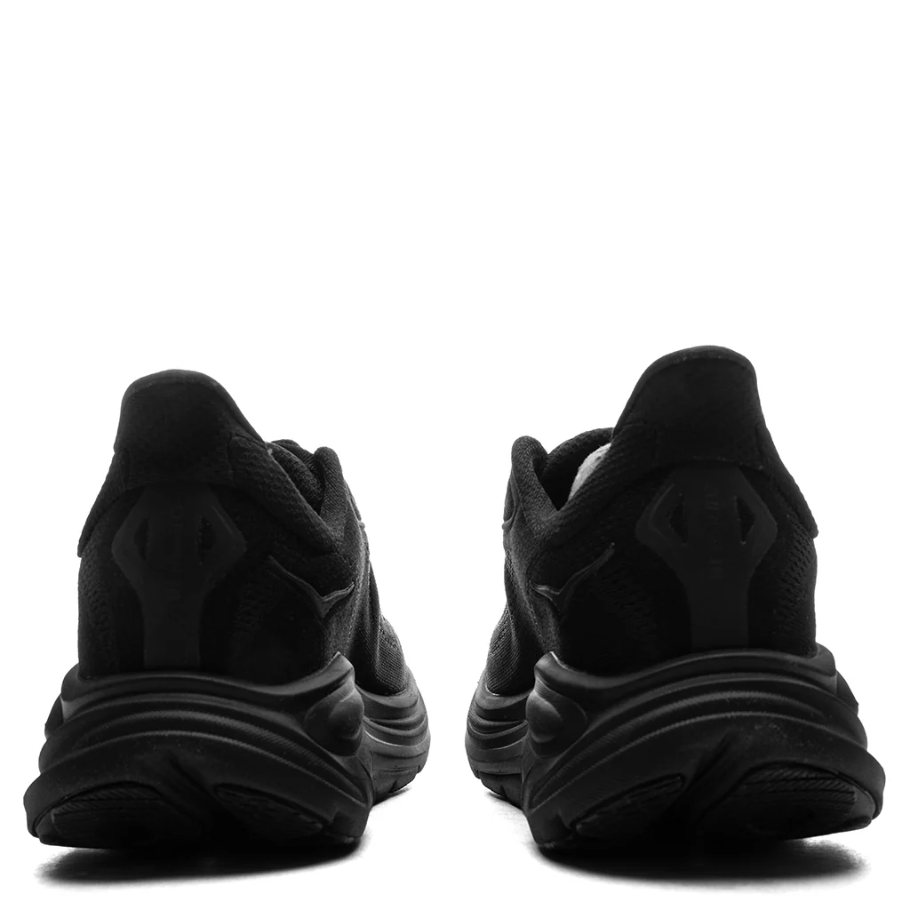 Women's Clifton 10 - Black/Black - Image 4