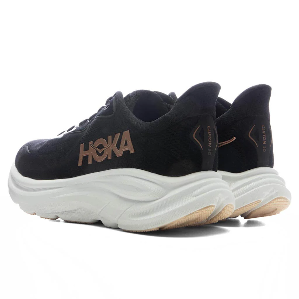 Women's Clifton 10 - Black/Rose Gold - Image 3
