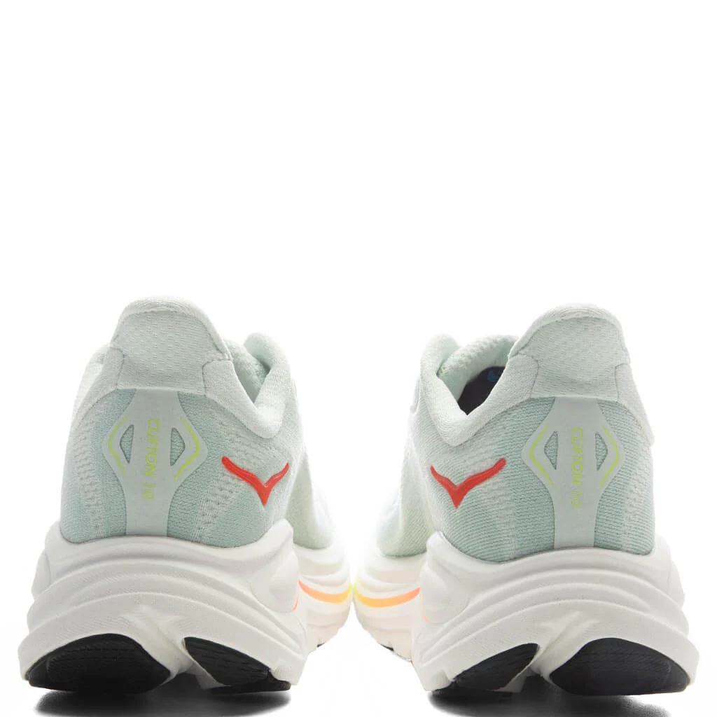 Women's Clifton 10 - Sea Glass/Neon Flame - Image 4