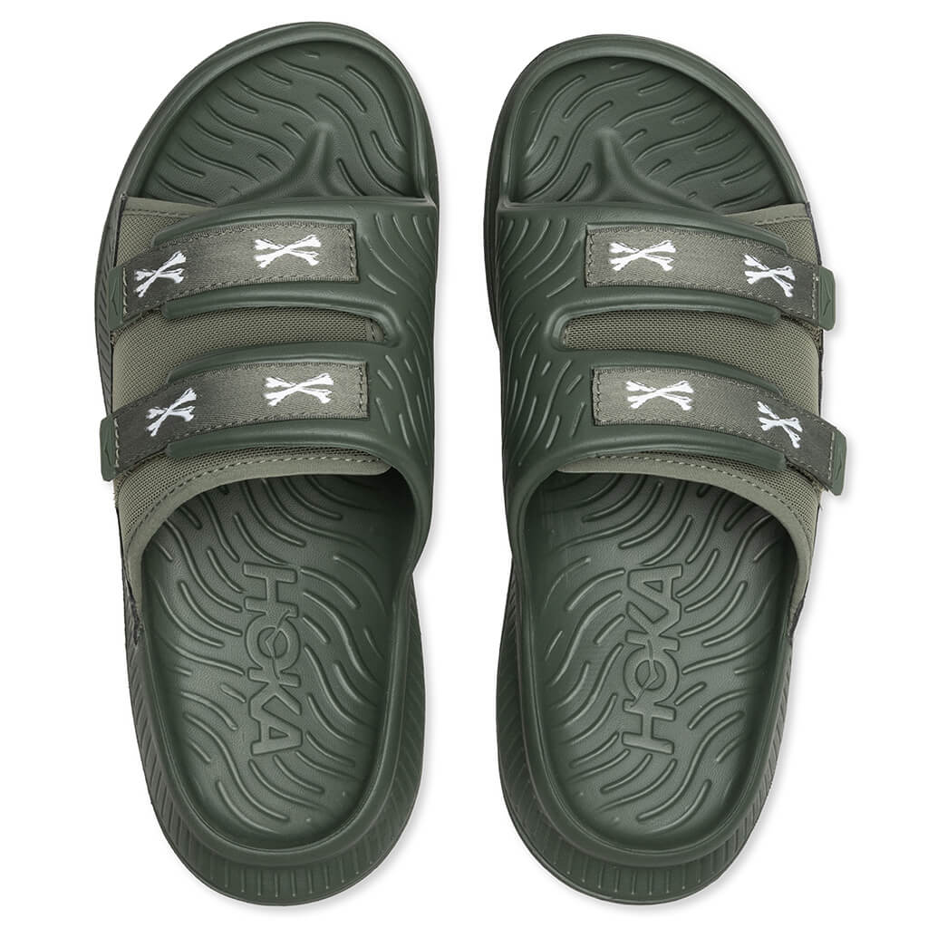 Hoka x WTAPS Ora Luxe - Four Leaf Clover/White - Image 4
