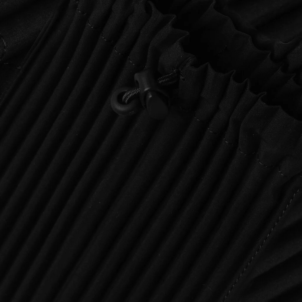 Long Strap Pocket Bag - Black - Image 3