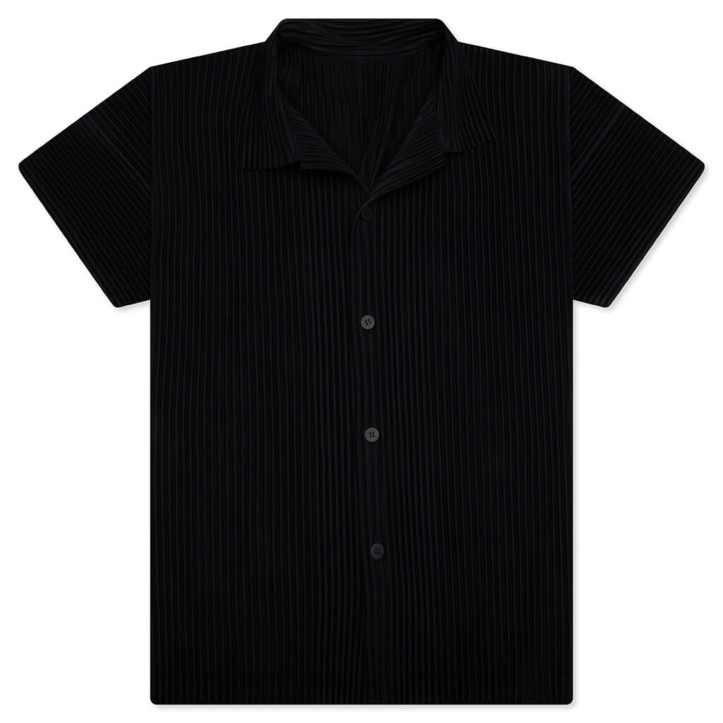 MC April Button Up - Black