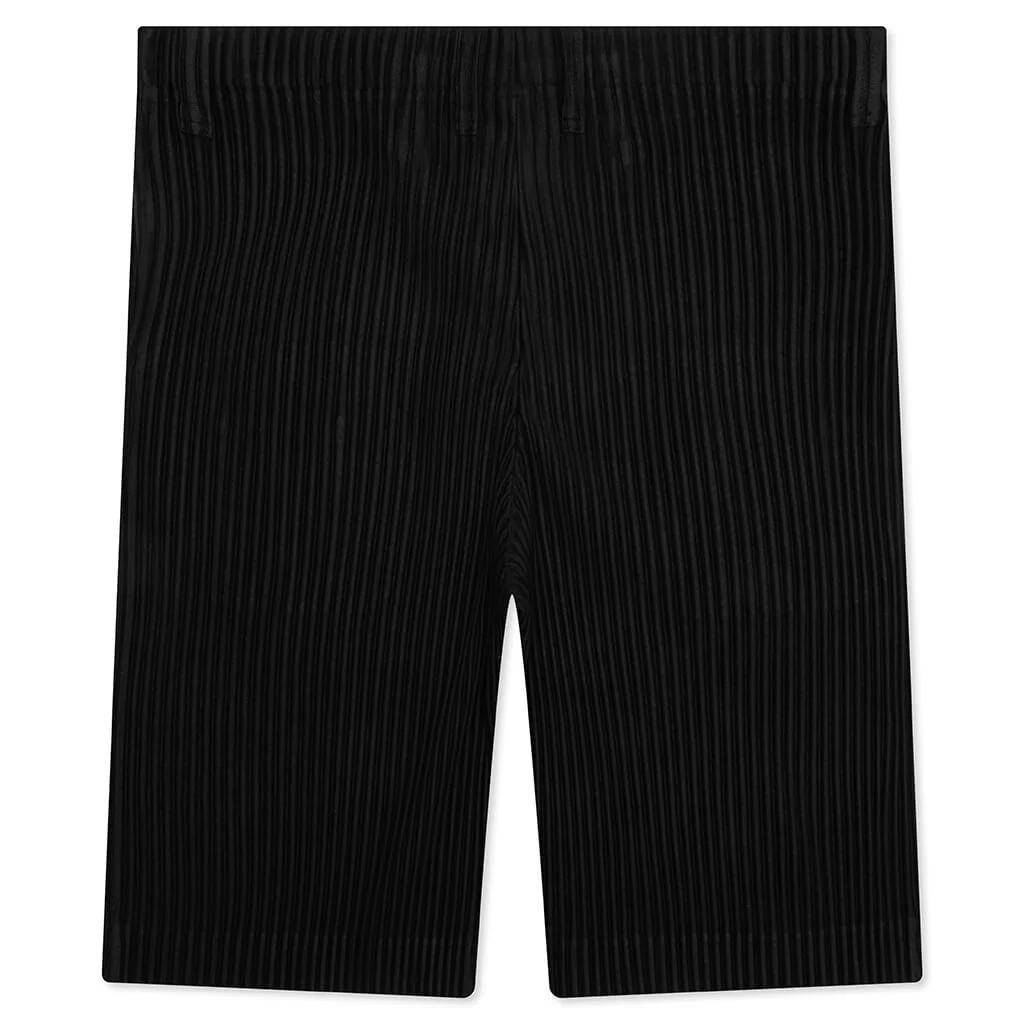 Tailored Pleats 2 Shorts - Black - Image 2