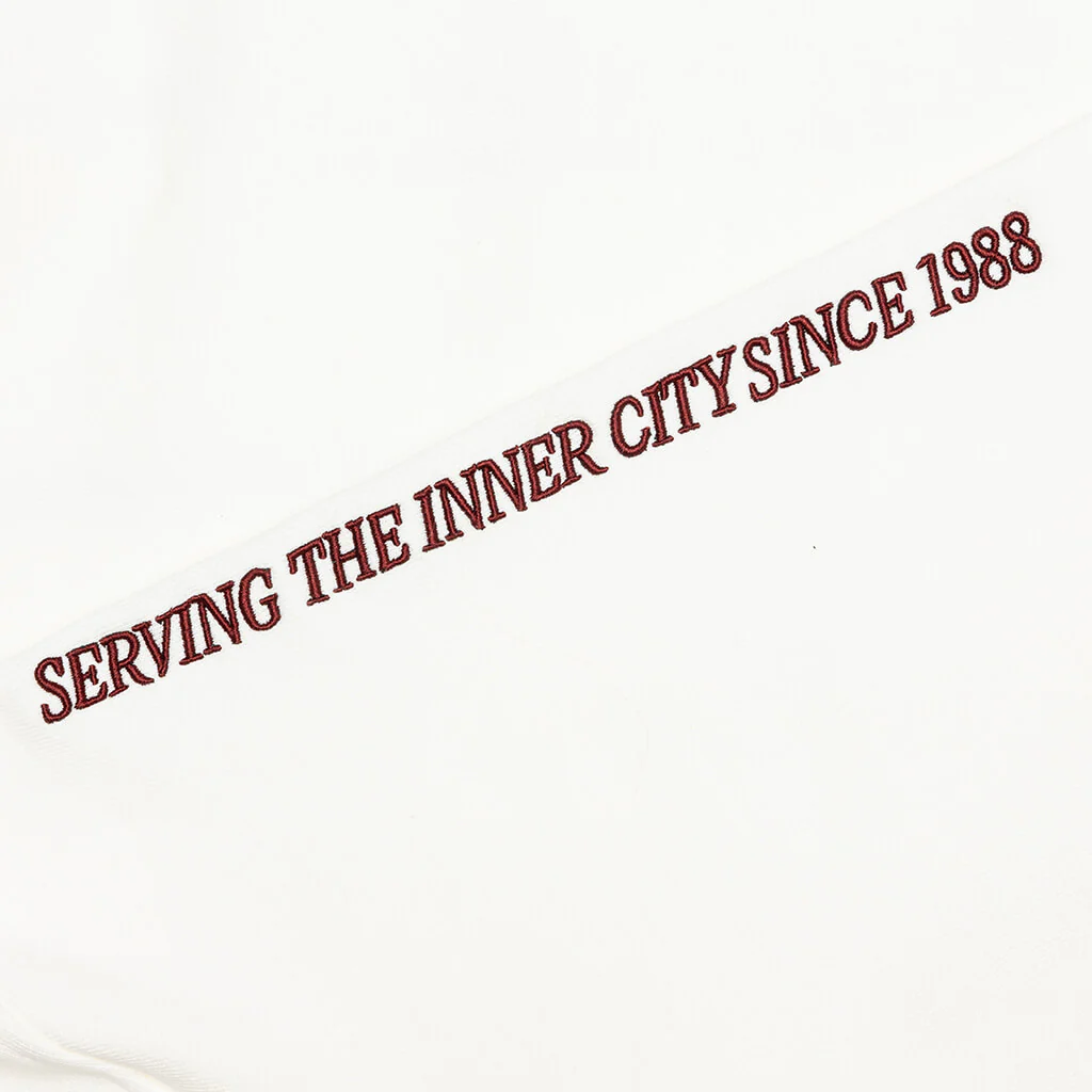 1988 Full Zip Hoodie - White - Image 4