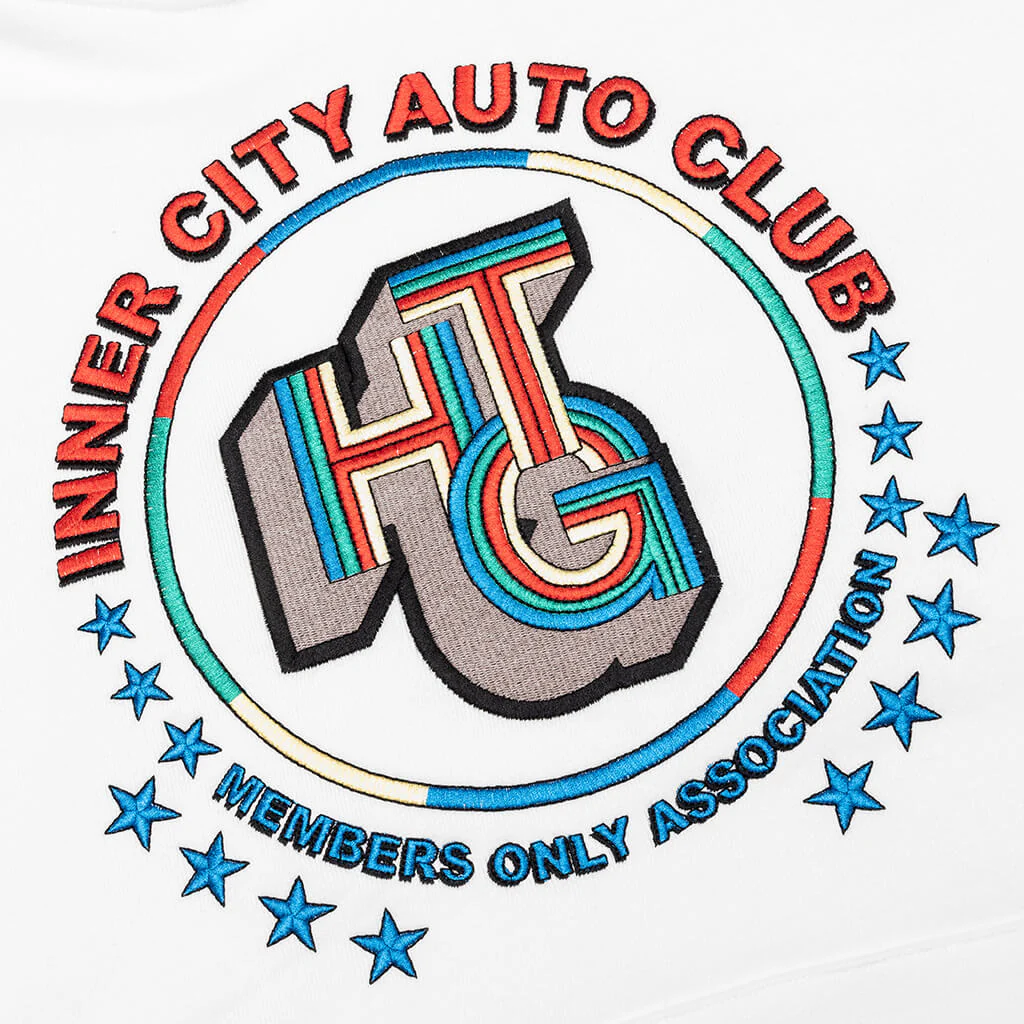 Auto Association Hoodie - White - Image 3