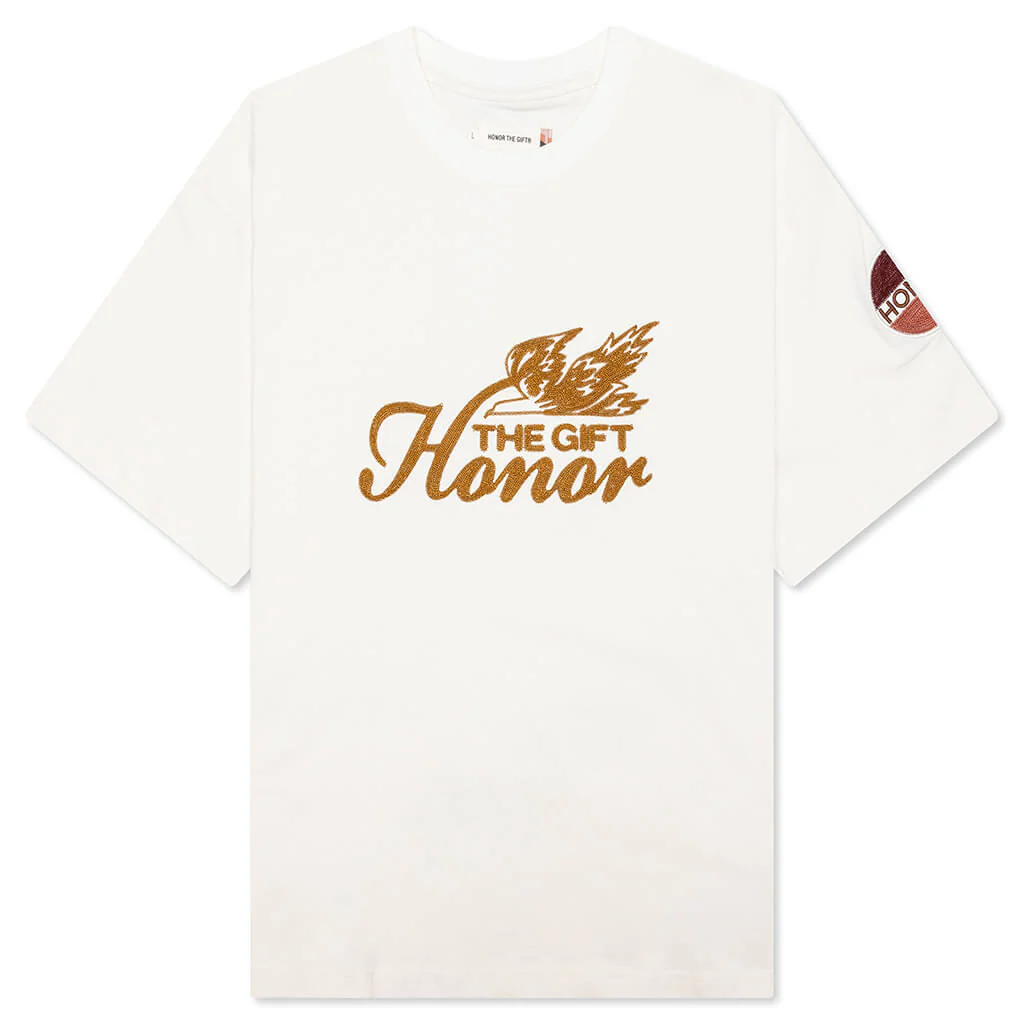 Auto Club Box Tee - White