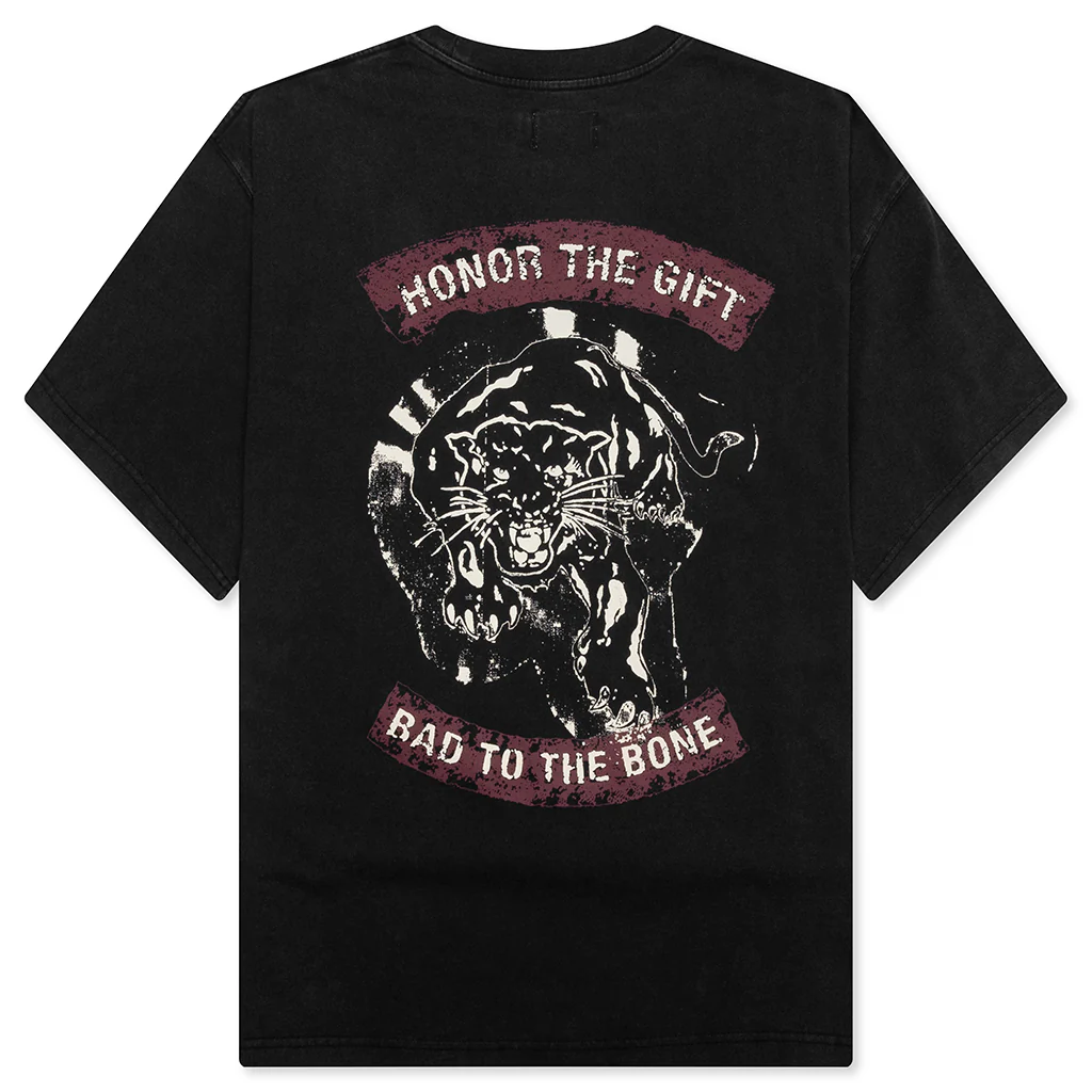 Bad To The Bone Tee - Black - Image 2