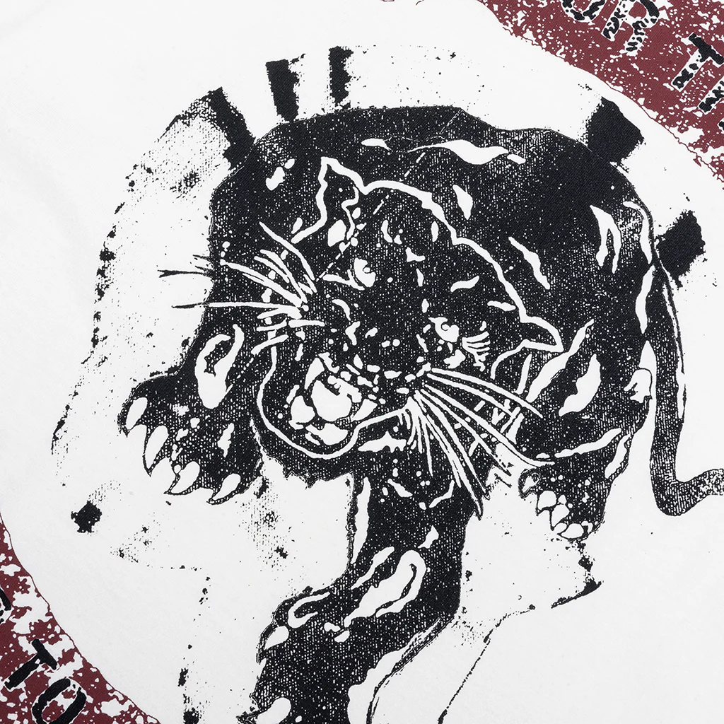 Bad To The Bone Tee - White - Image 4