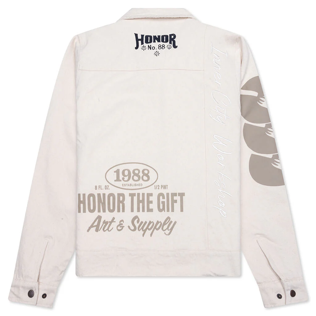 Banner Jacket - Natural - Image 2