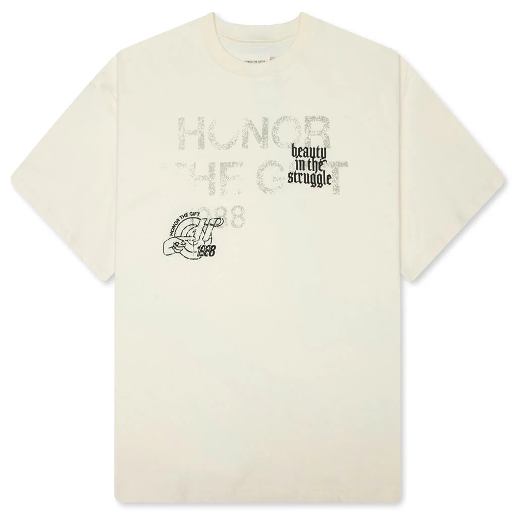 Beauty In The Struggle S/S Tee - White