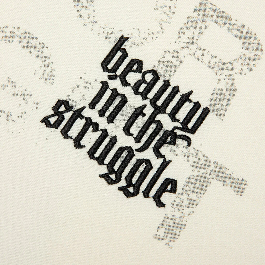 Beauty In The Struggle S/S Tee - White - Image 4