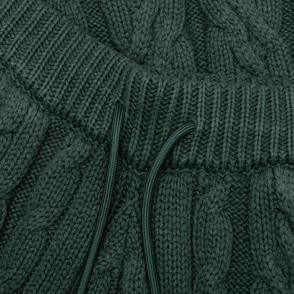 Cable Knit Pant - Green - Image 3