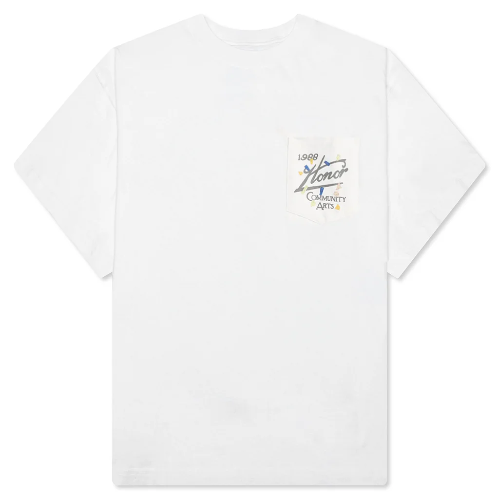 Community Arts Tee - White