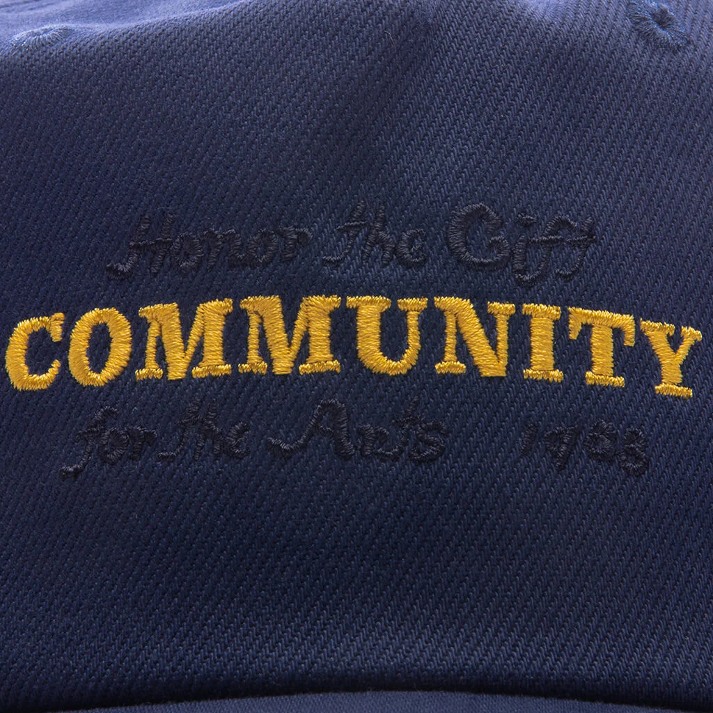 Community Arts Trucker Cap - Navy - Image 2