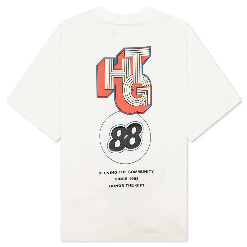 Community S/S Tee - White - Image 2
