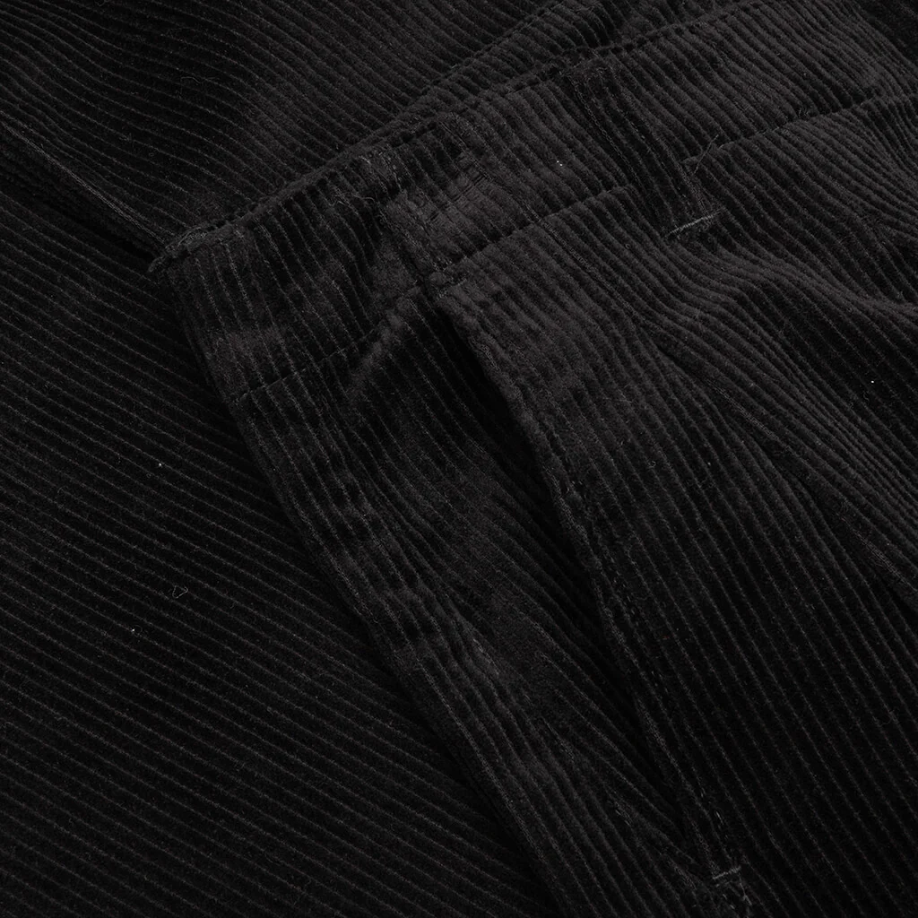 Corduroy Trouser Pant - Black - Image 3