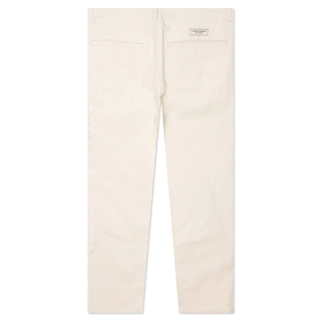 Corduroy Trouser Pant - Bone - Image 2
