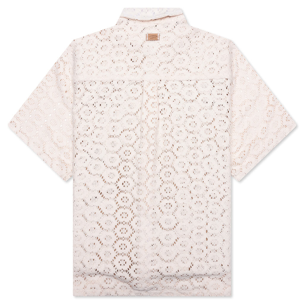 Crochet Button Up - Bone - Image 2