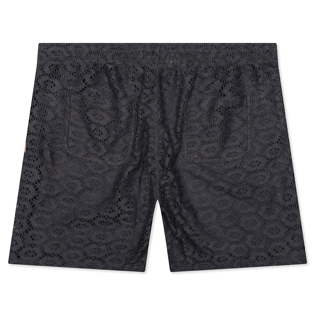 Crochet Short - Black - Image 2
