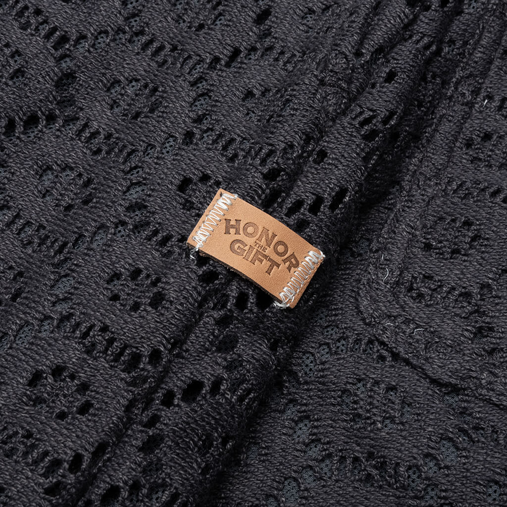 Crochet Short - Black - Image 3