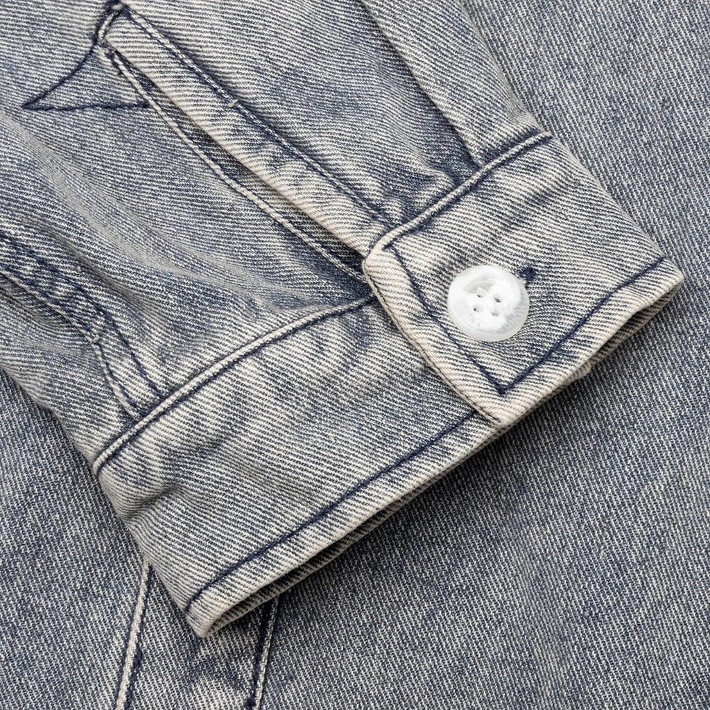 Holiday HTG L/S Work Shirt - Indigo - Image 5