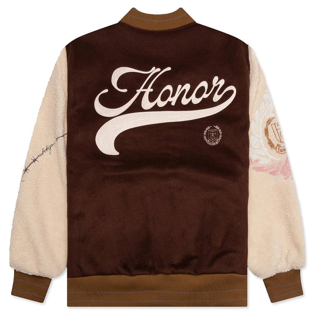 Holiday HTG Letterman Jacket - Brown - Image 2