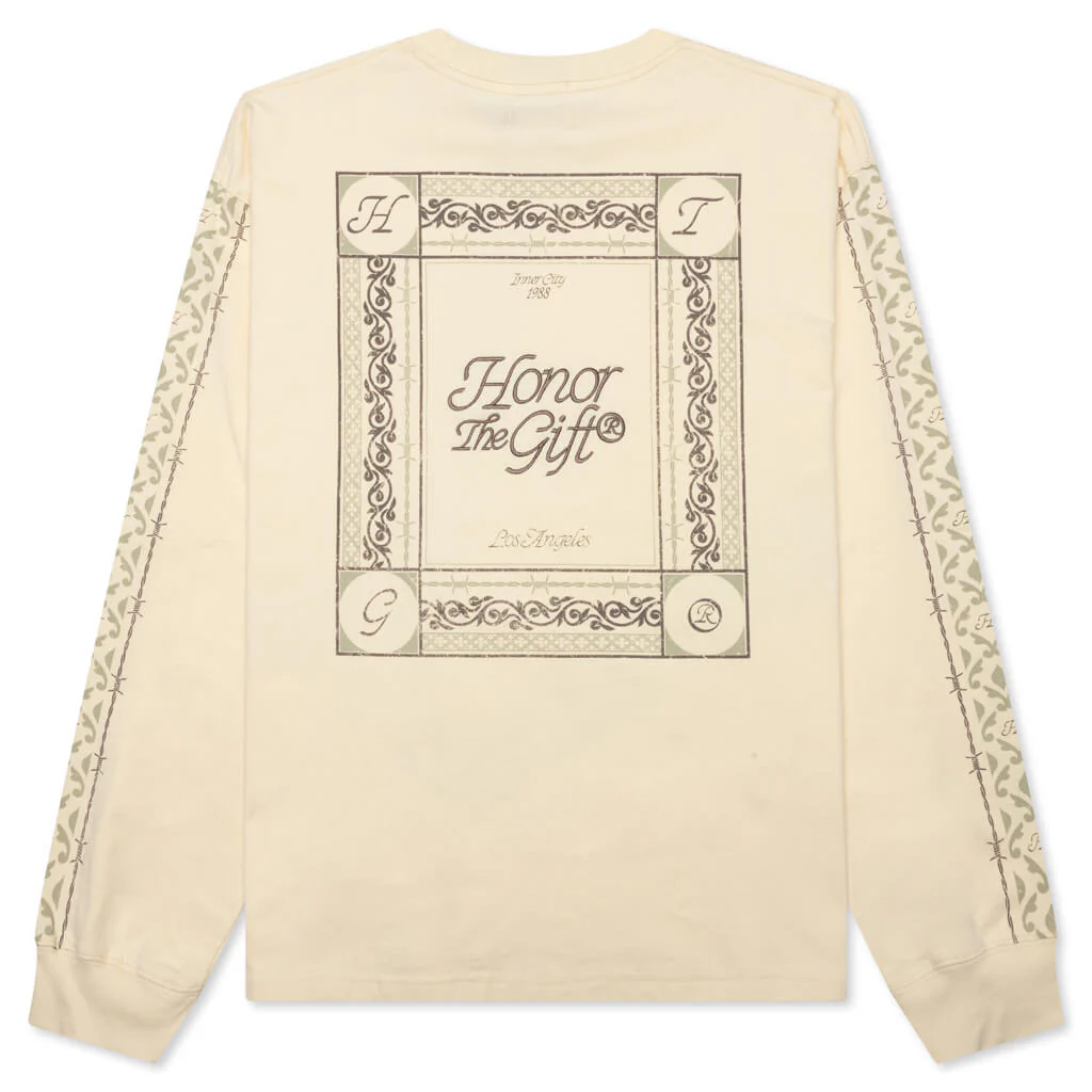 Holiday Honor the Gift Pattern L/S - Bone - Image 2