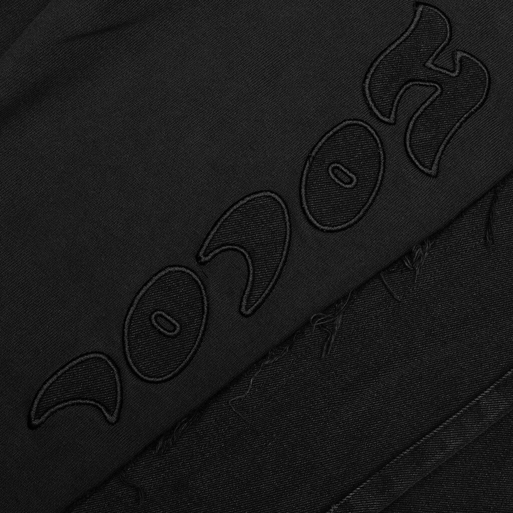 Denim Sweatpant - Black - Image 4