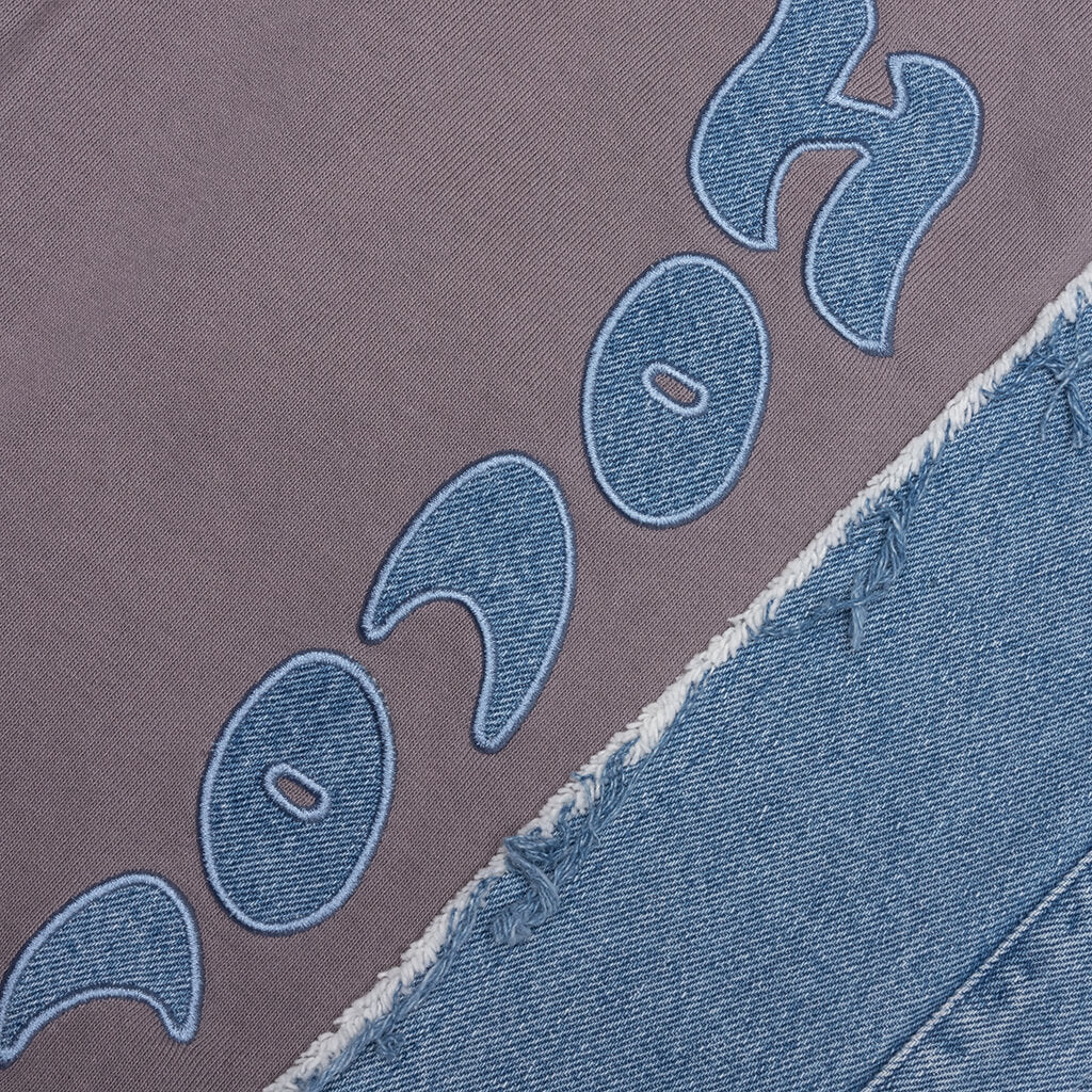 Denim Sweatpant - Grey - Image 3