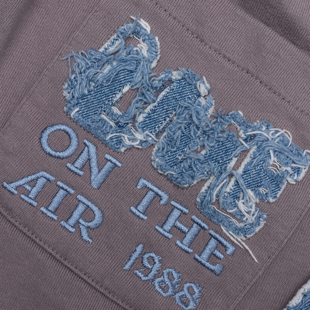 Denim Sweatpant - Grey - Image 4