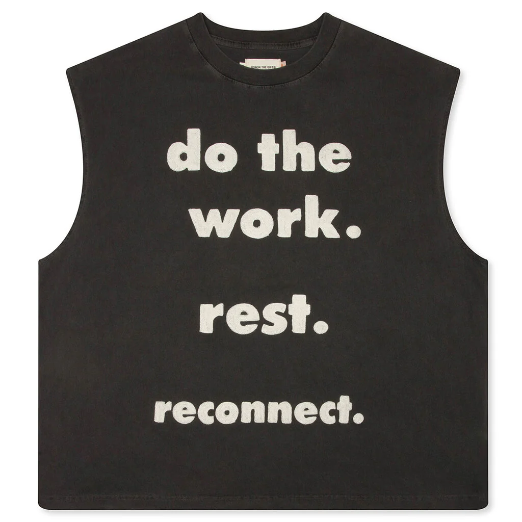 Do The Work Tank - Black