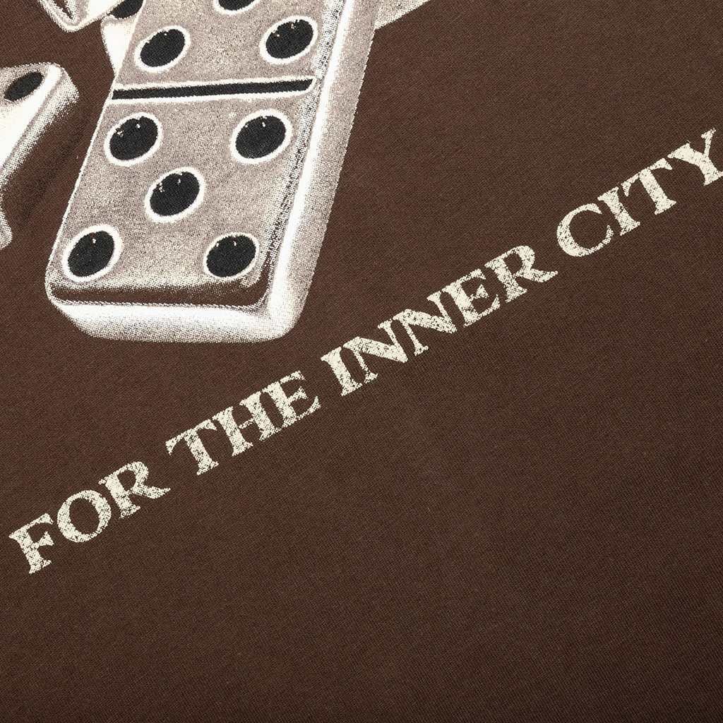 Dominos Tee - Brown - Image 4