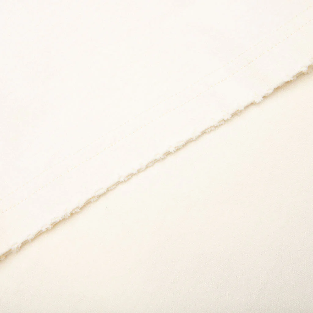 Embroidered Pocket Tee - Bone - Image 5
