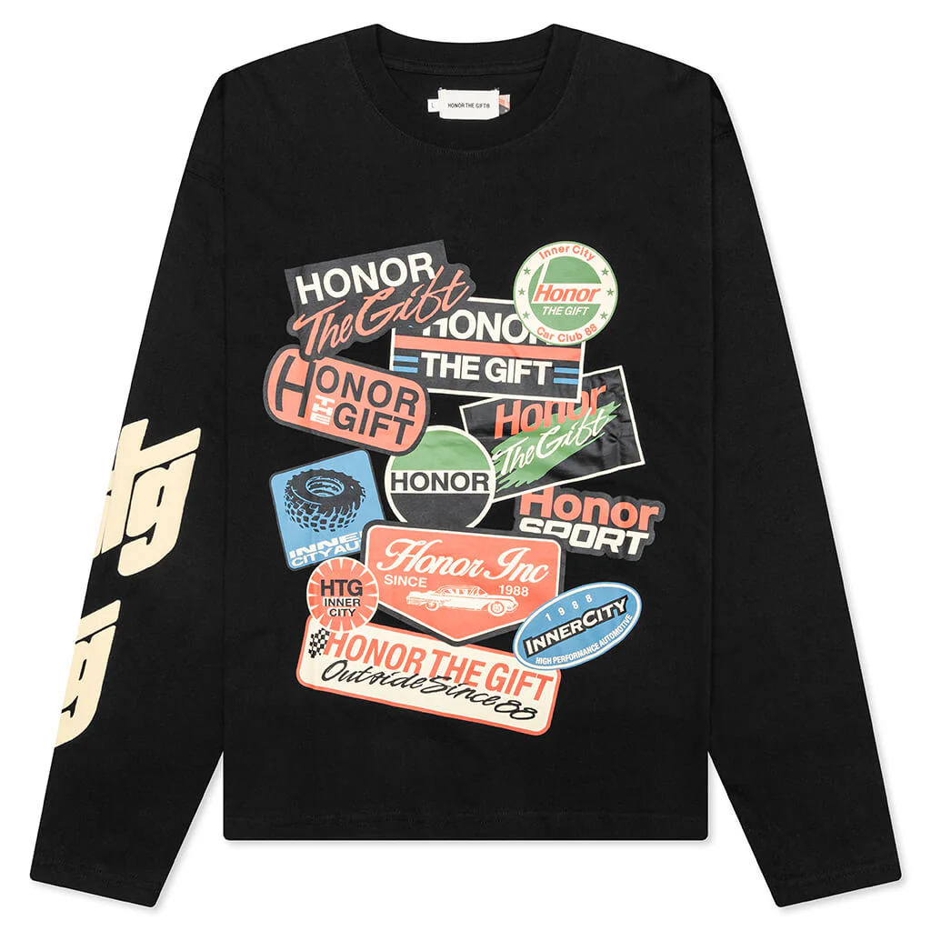 Fuel L/S Tee - Black