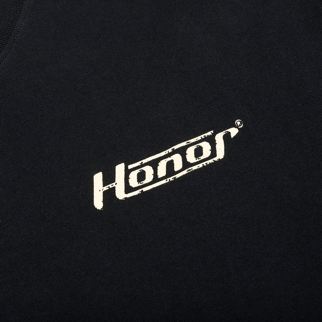 Honor Globe Logo Tee - Black - Image 4