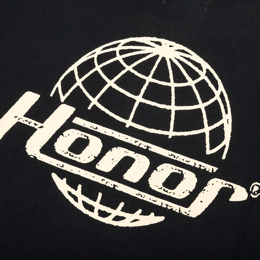 Honor Globe Logo Tee - Black - Image 5