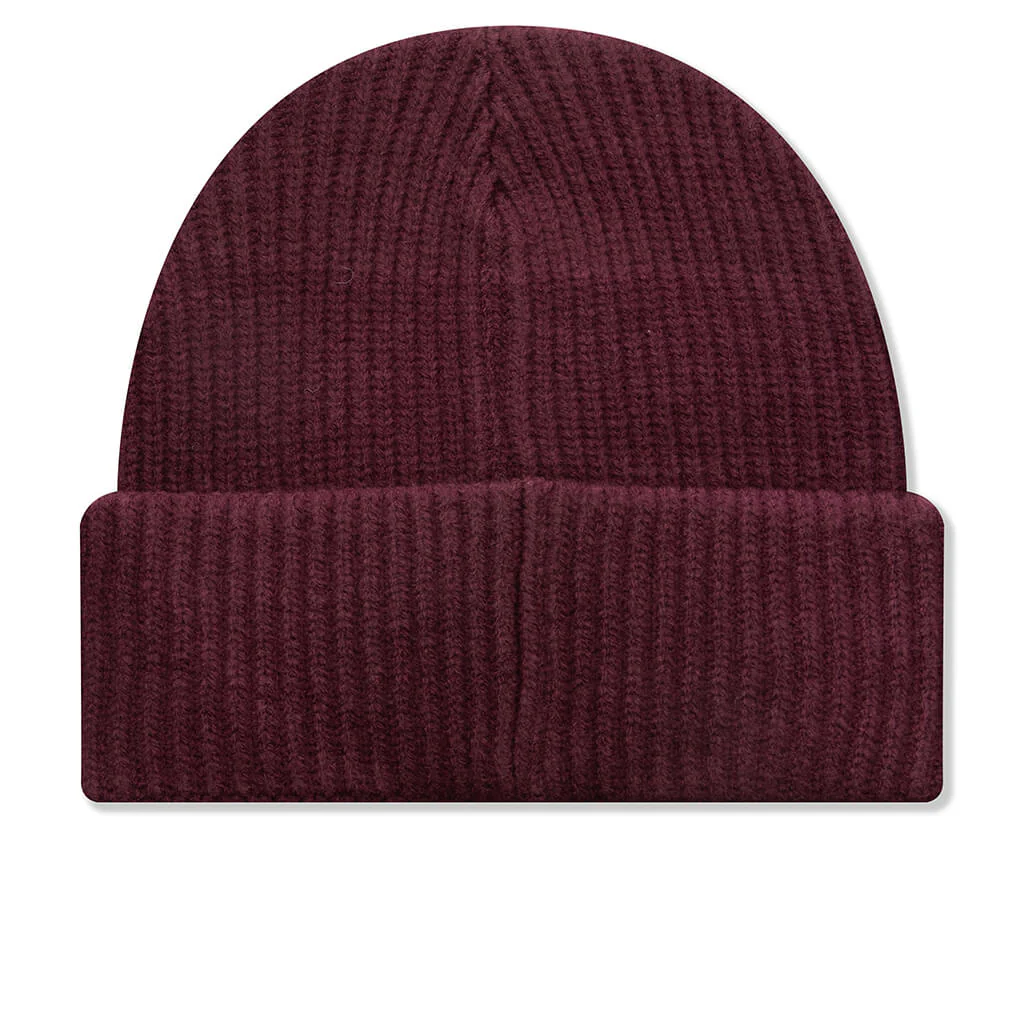 Honor Heavy Knit Beanie - Berry - Image 3