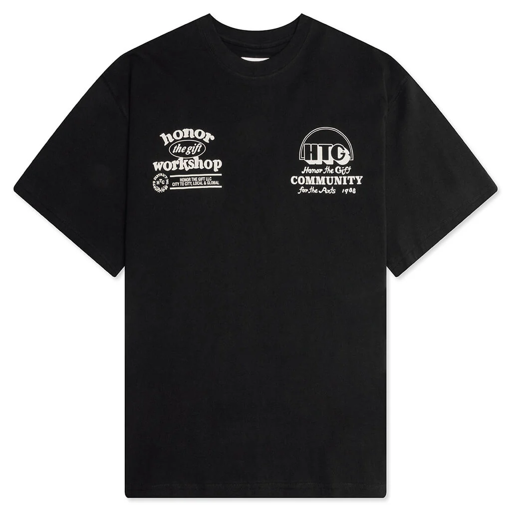 Honor Workshop Tee - Black