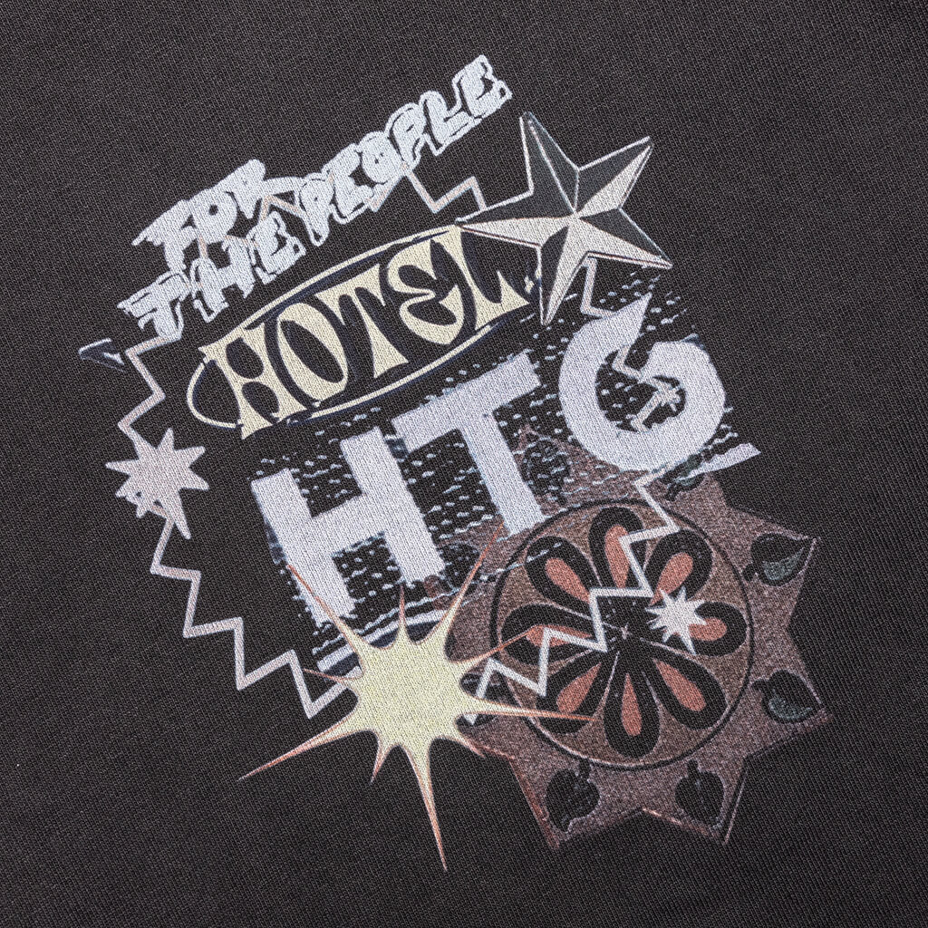 HTG Hotel Collage S/S Tee - Black - Image 3