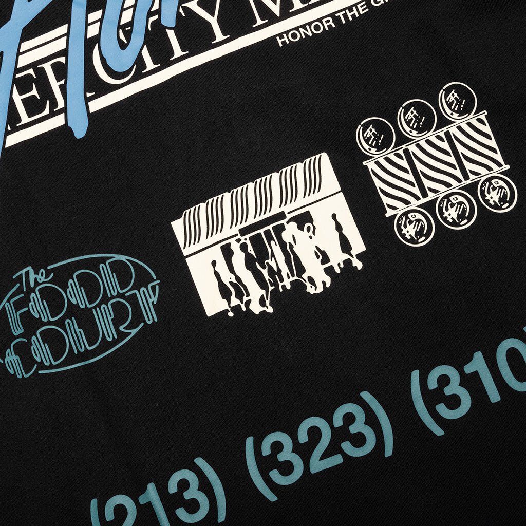 HTG Mall Logo L/S Tee - Black - Image 3