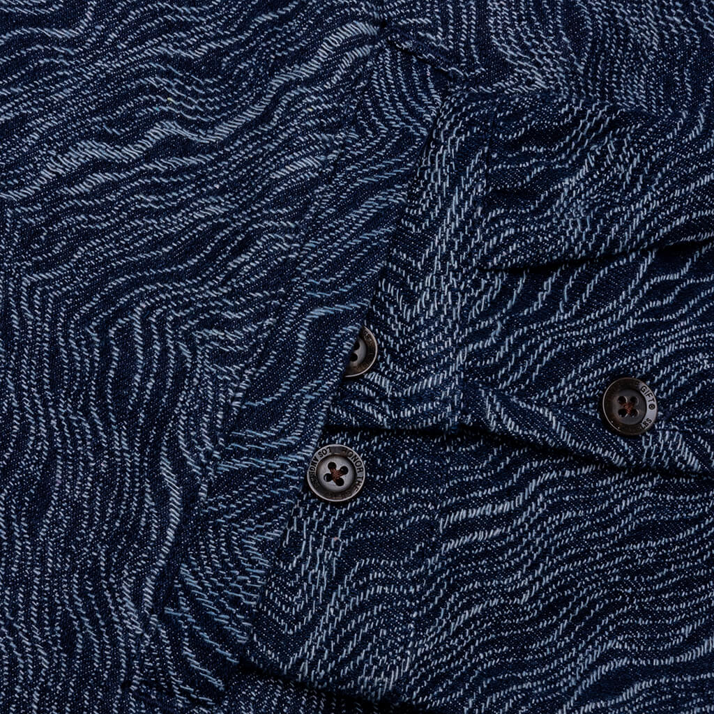 Indigo Cover Shirt - Indigo - Image 5