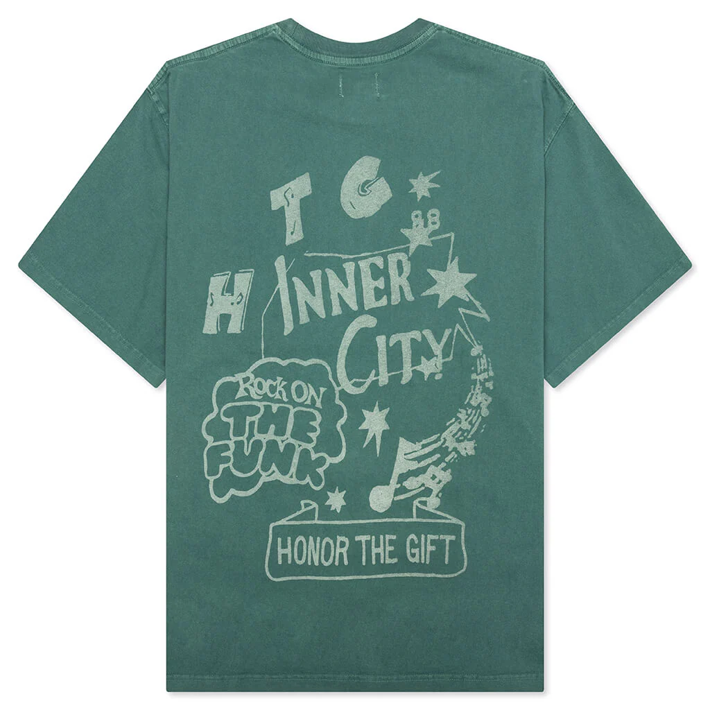 Inner City Ent S/S Tee - Green - Image 2