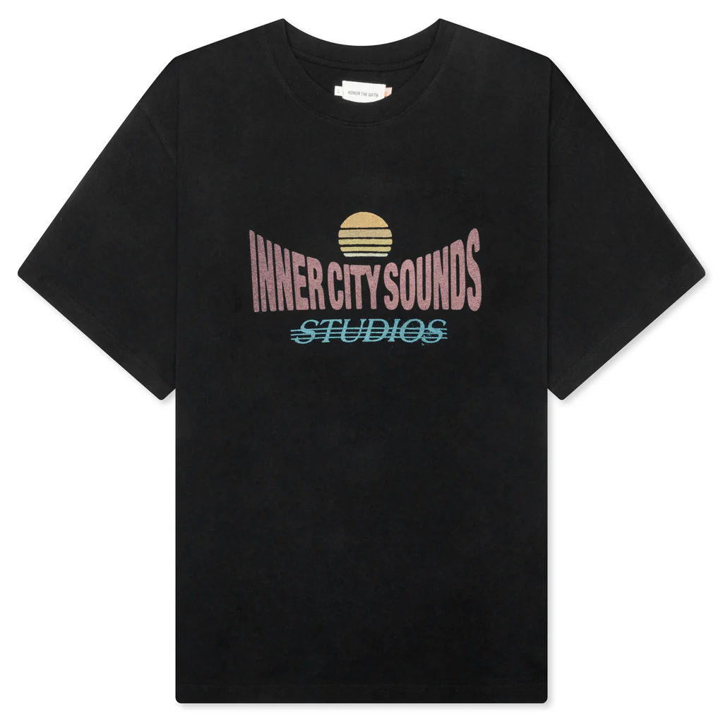 Inner City Sounds Tee - Black
