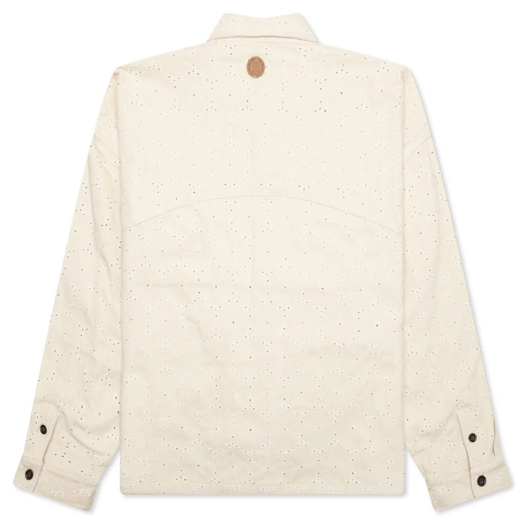 Legacy Eyelet Shirt - Bone - Image 2