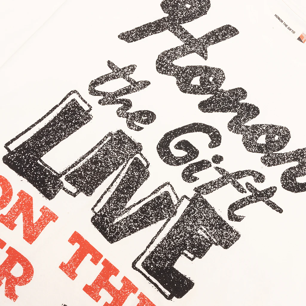 Live On The Air T-Shirt - Bone - Image 3