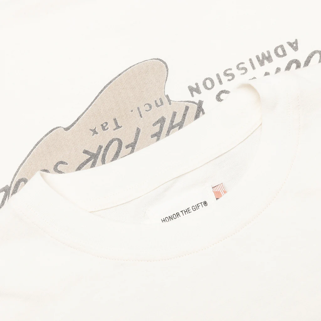 Music Language Tee - Cream - Image 3