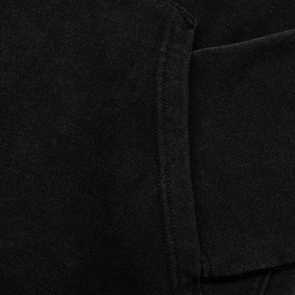 Oil Vintage Hoodie - Black - Image 4