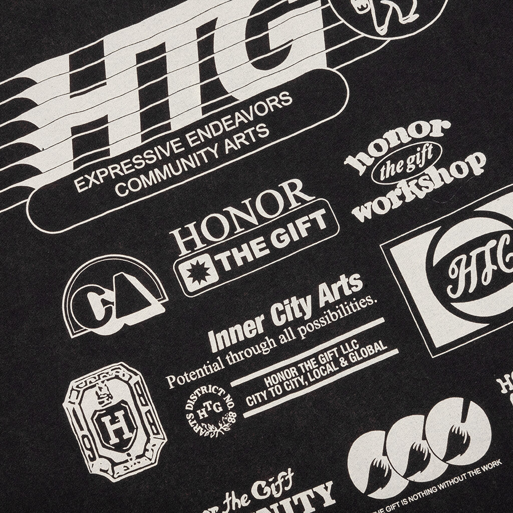 Paint Works Tee - Black - Image 4