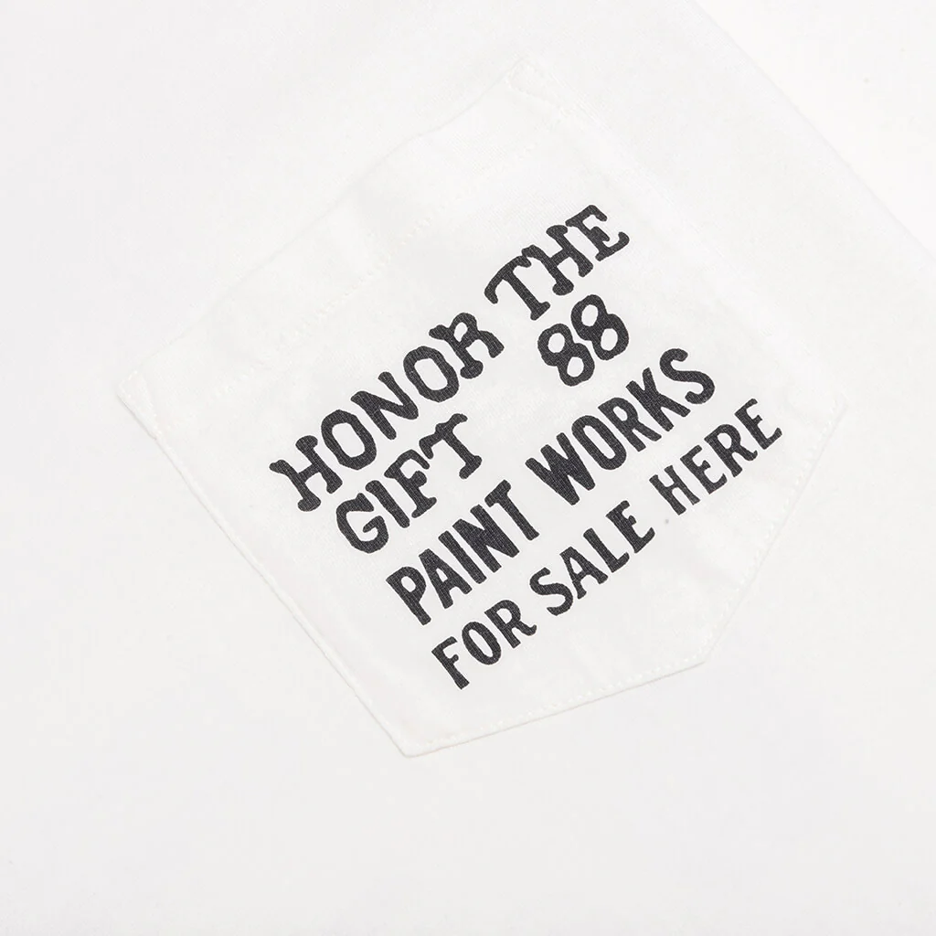 Paint Works Tee - Bone - Image 3