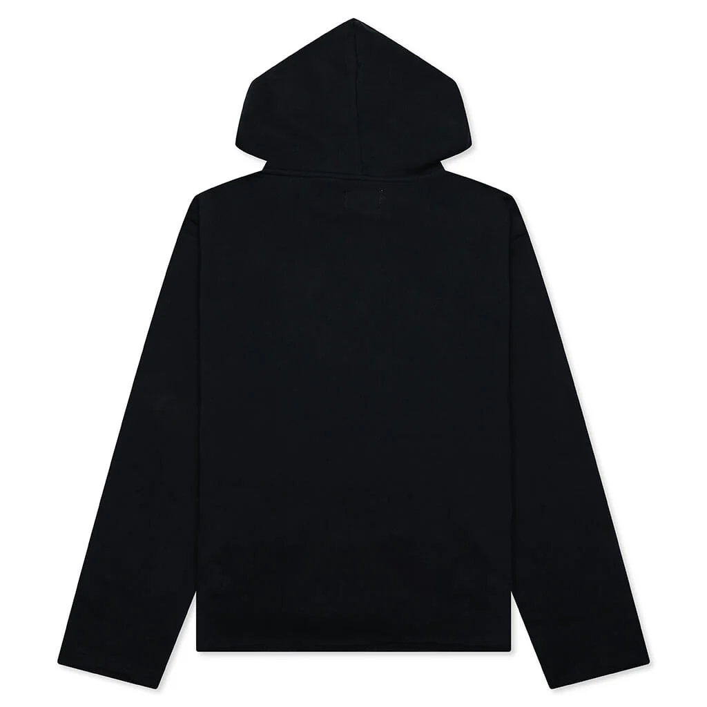 Patchwork Party Hoodie - Black - Image 2